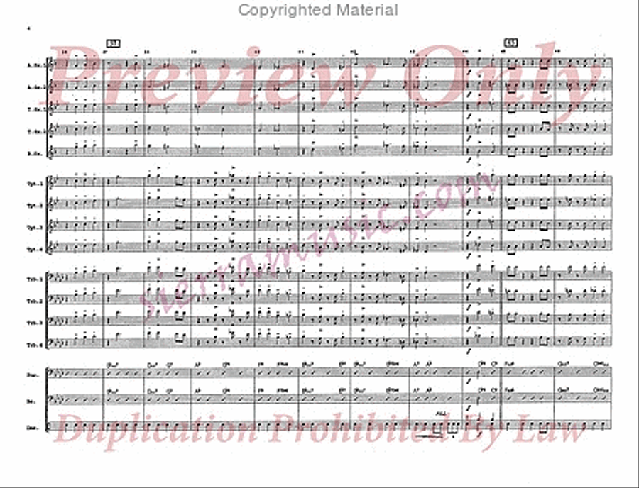 Airegin Airegin Big Band scores gallery preview page 5