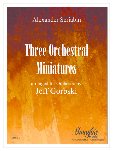 Three Orchestra Miniatures image number null