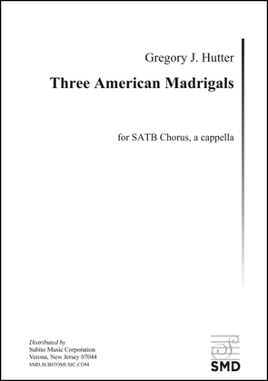 Book cover for Three American Madrigals