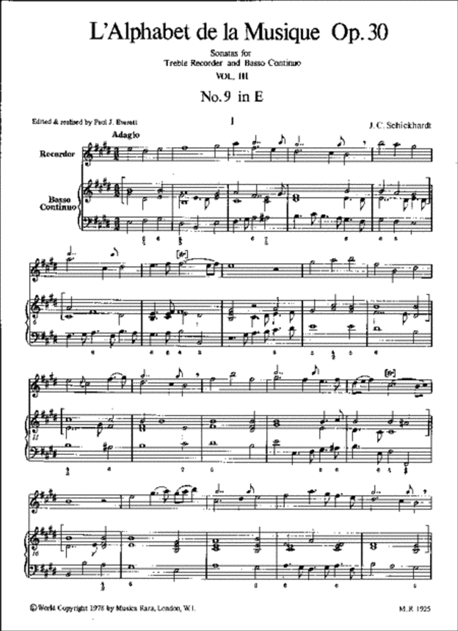 L'Alphabet de la Musique Op. 30 Recorder scores gallery preview page 2