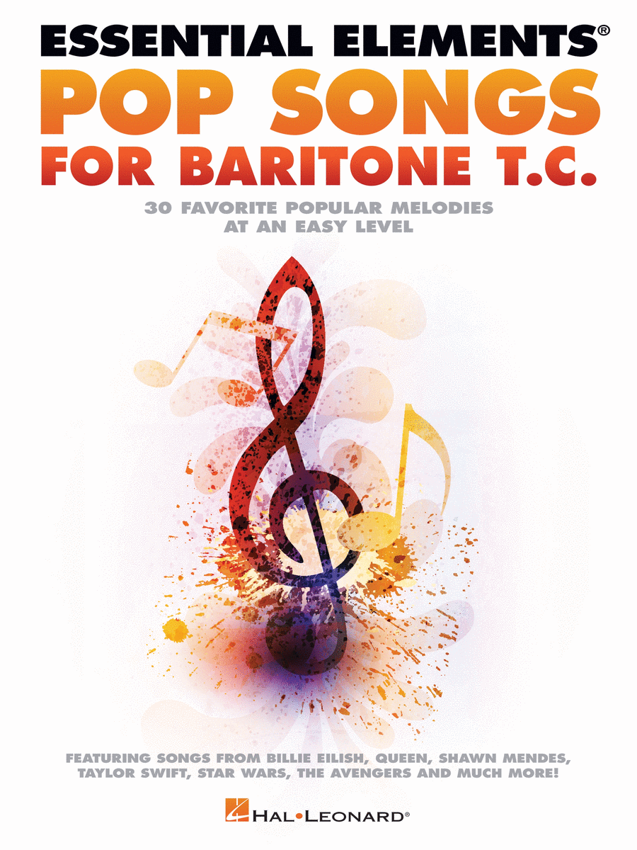 Essential Elements Pop Songs for Baritone T.C.