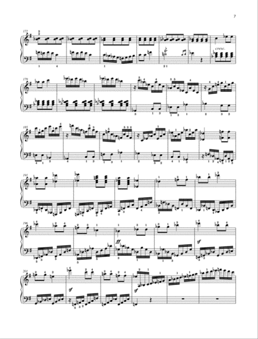 Rage over a lost penny, Op. 129 Piano Solo scores gallery preview page 6