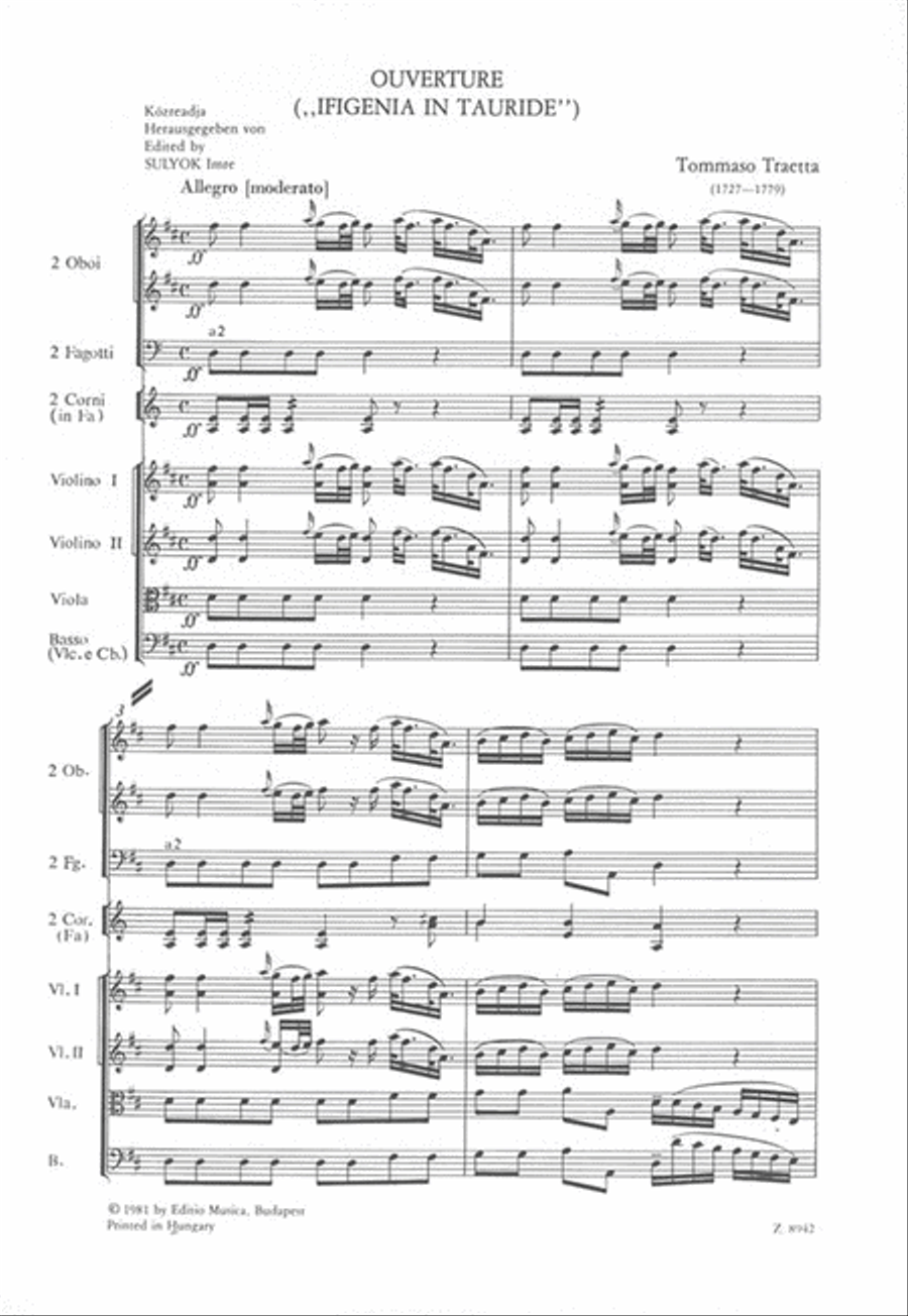 Ouverture Ouverture Orchestra scores gallery preview page 2