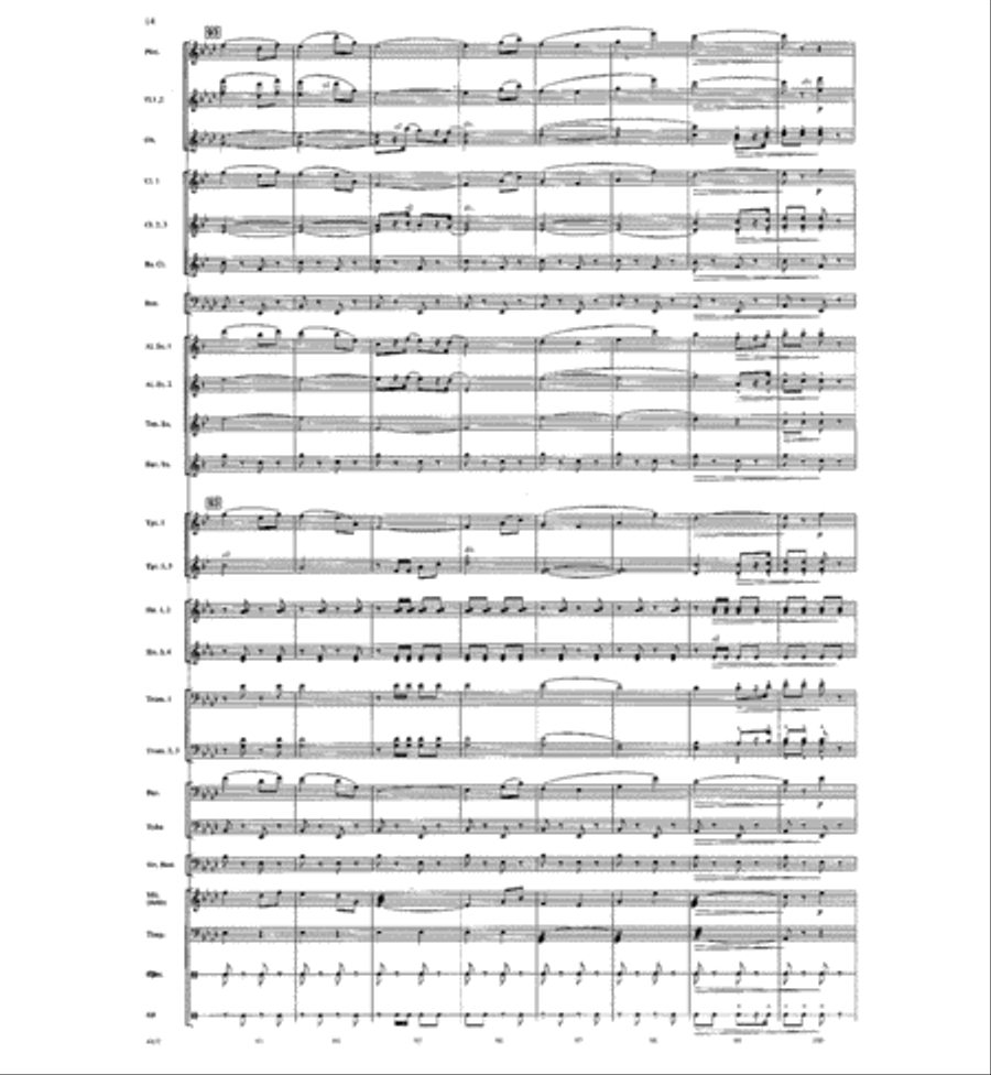 Under the Double Eagle Concert Band scores gallery preview page 13