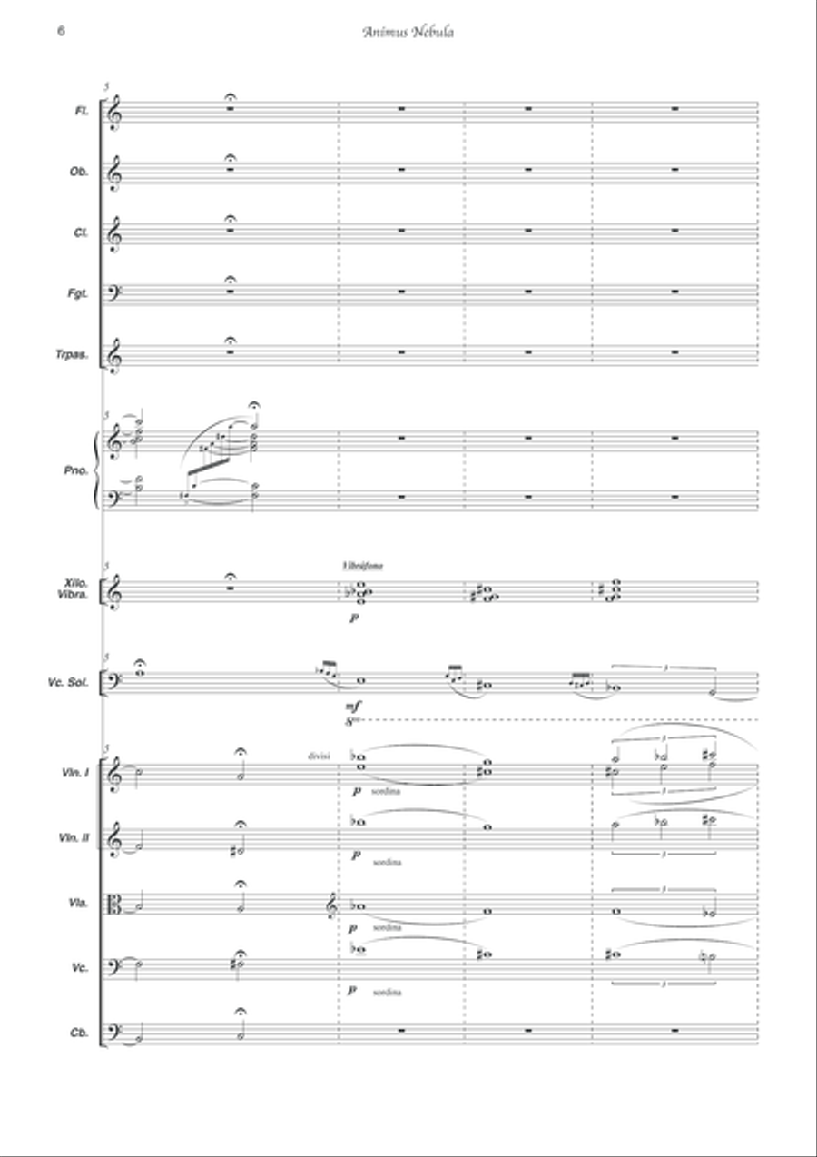 Animus Nebula Animus Nebula Orchestra scores gallery preview page 3