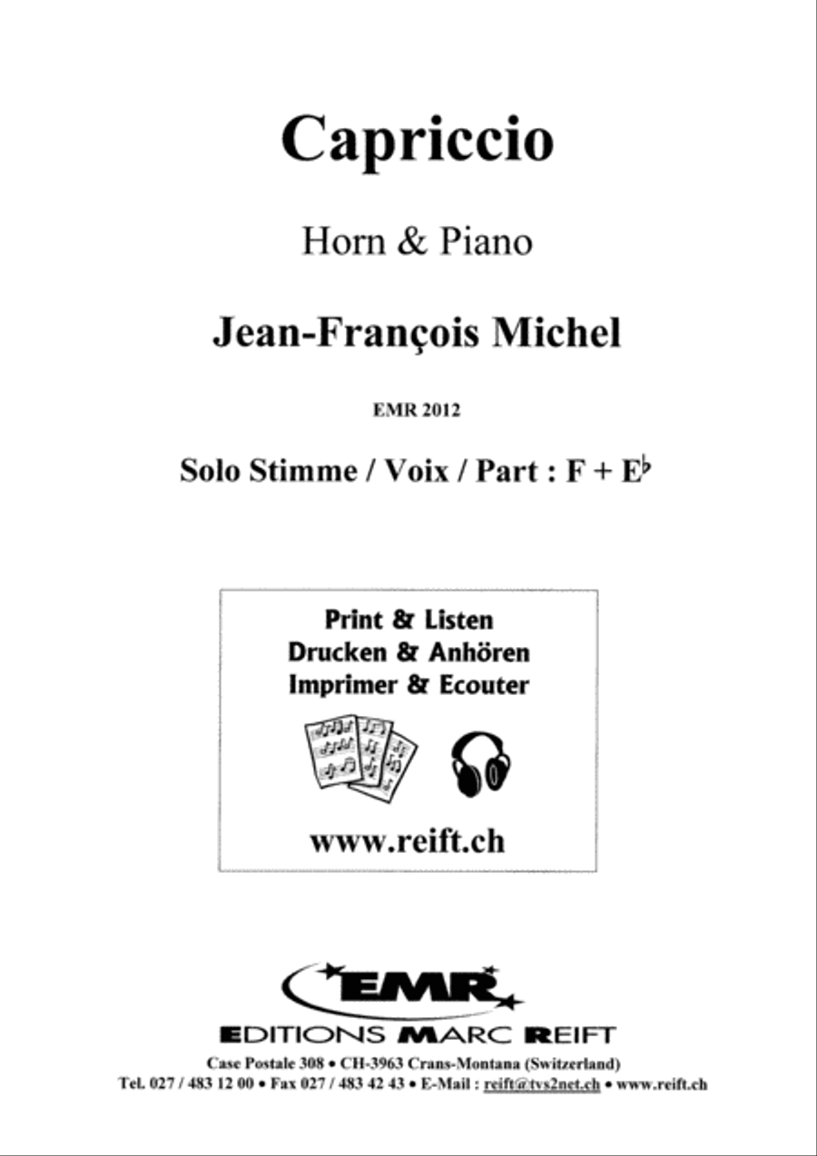 Capriccio Capriccio Horn scores gallery preview page 2
