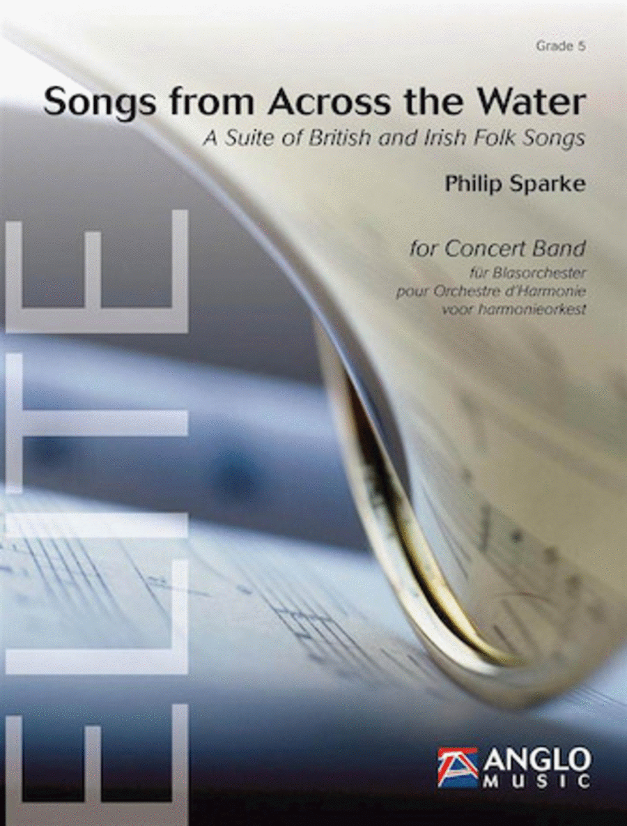Songs from Across the Water Concert Band scores gallery preview page 1