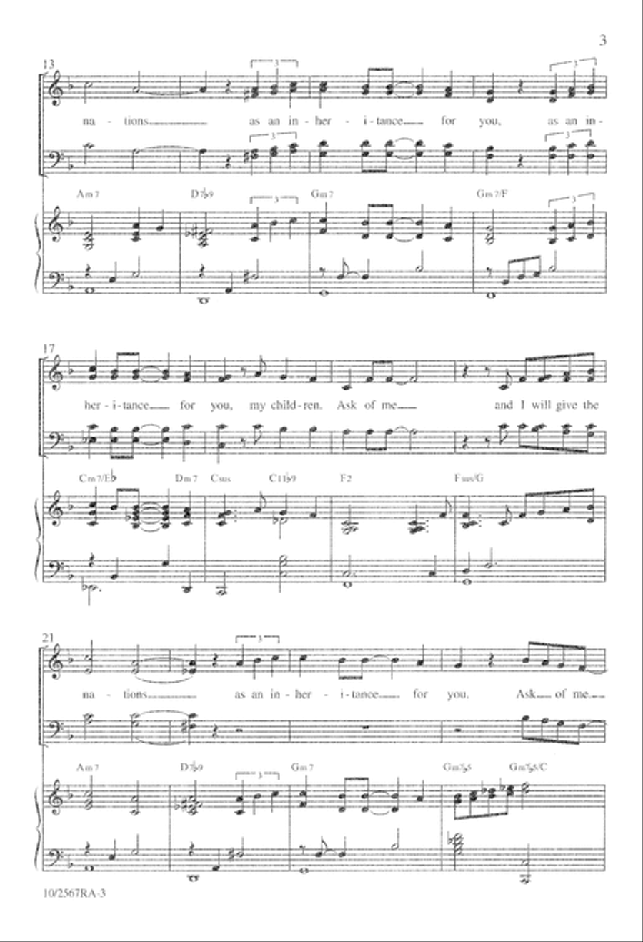 Here Am I 4-Part scores gallery preview page 3