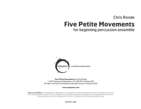 Five Petite Movements image number null