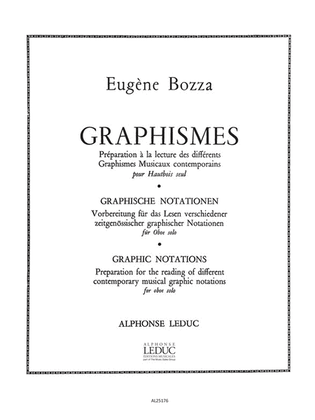 Book cover for Graphismes (oboe Solo)
