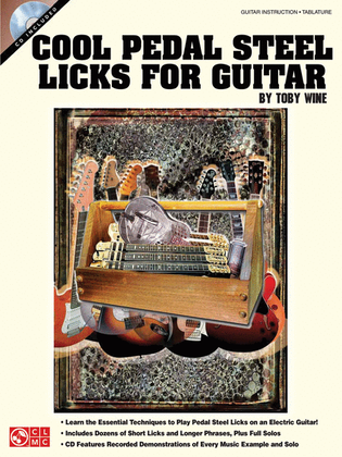 Book cover for Cool Pedal Steel Licks for Guitar