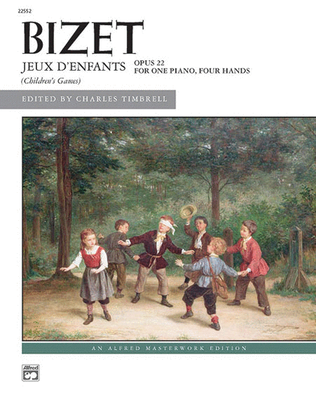 Book cover for Bizet -- Jeux d'enfants