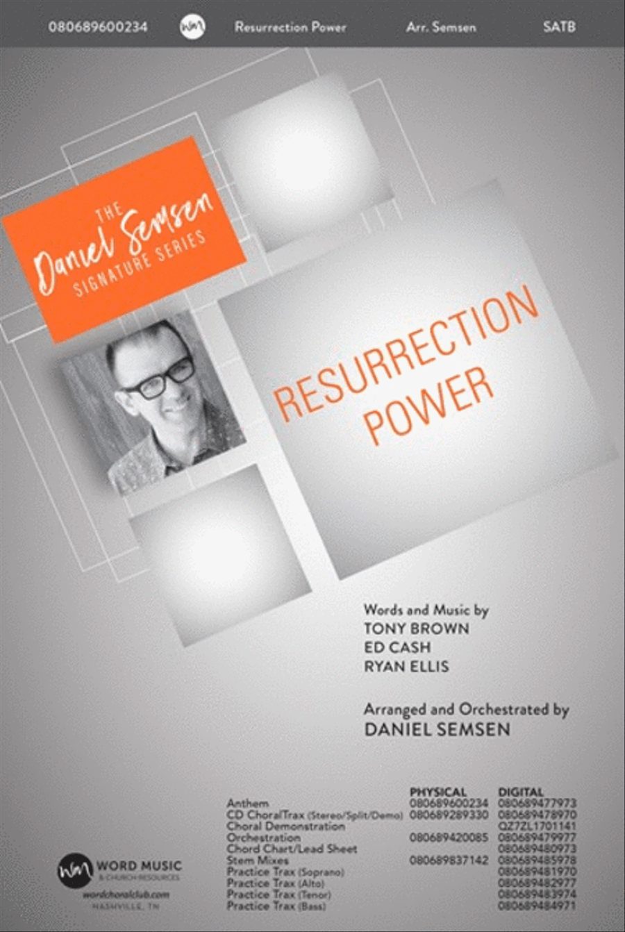 Resurrection Power - CD ChoralTrax Accompaniment CD scores gallery preview page 1