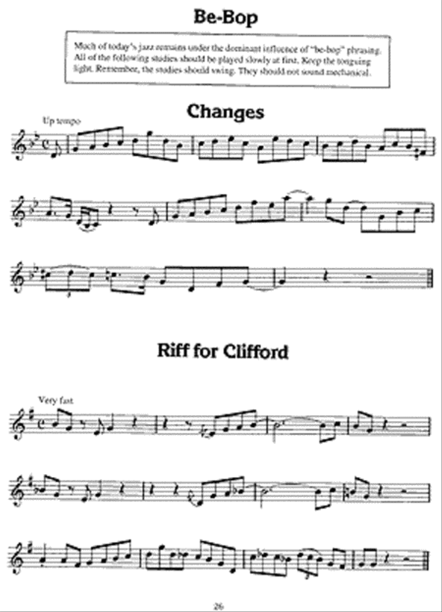 Complete Jazz Trumpet Book Bugle scores gallery preview page 3