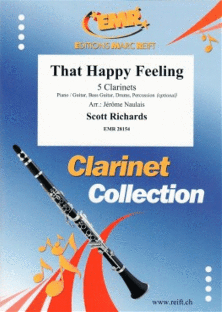 That Happy Feeling Clarinet scores gallery preview page 1