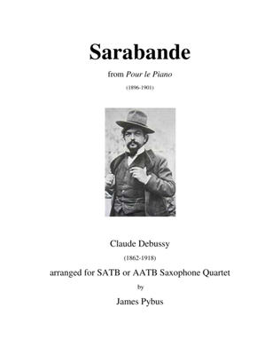 Sarabande from Pour le Piano
