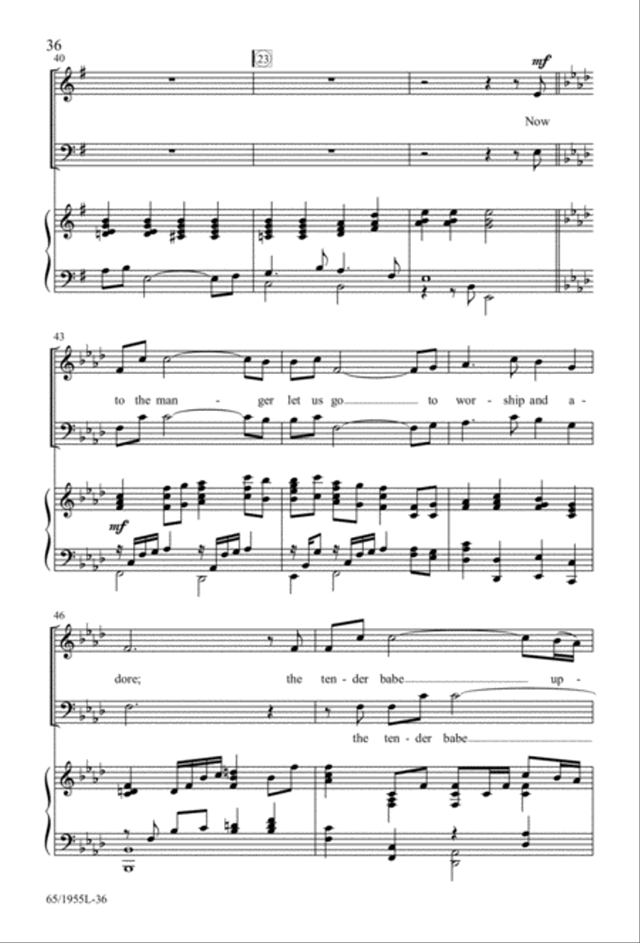 The Promise of a King 3-Part scores gallery preview page 36