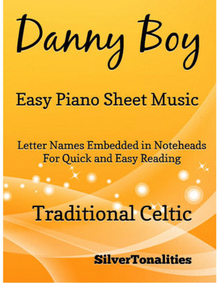 Book cover for Danny Boy Easy Piano Sheet Music