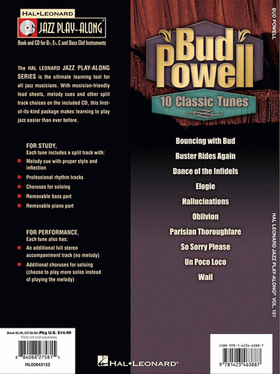 Bud Powell C Instrument scores gallery preview page 2