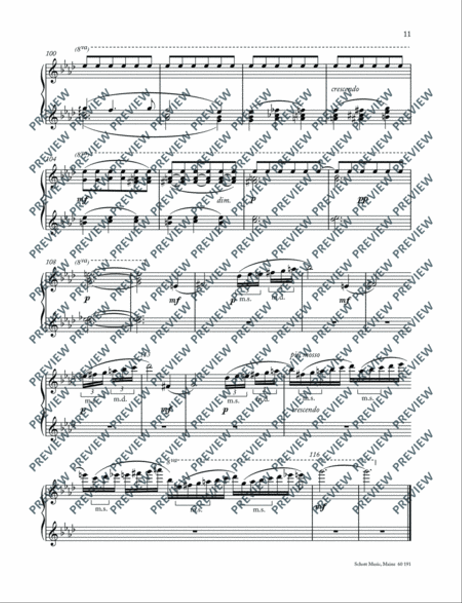 Ehemals Piano Solo scores gallery preview page 12