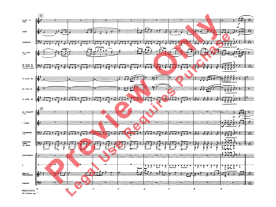 The Cowboys The Cowboys Concert Band scores gallery preview page 5