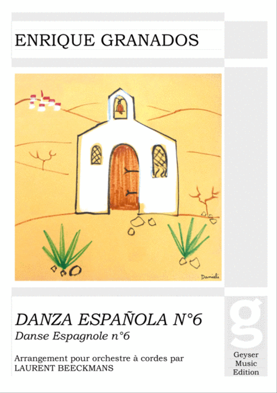 Granados - Spanish Dance No.6 - Arrangement for Strings String Orchestra scores gallery preview page 1