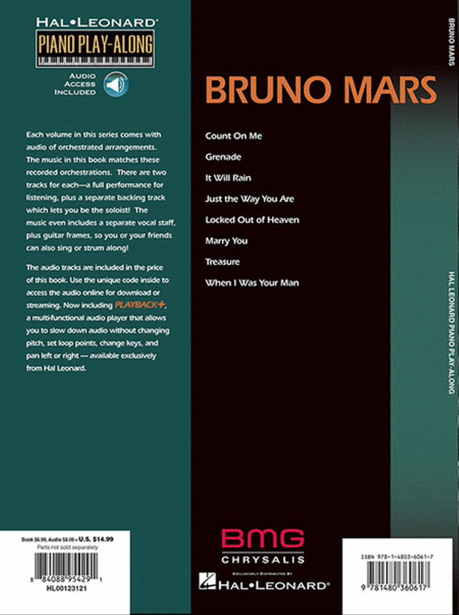 Bruno Mars Bruno Mars Piano, Vocal, Guitar scores gallery preview page 4