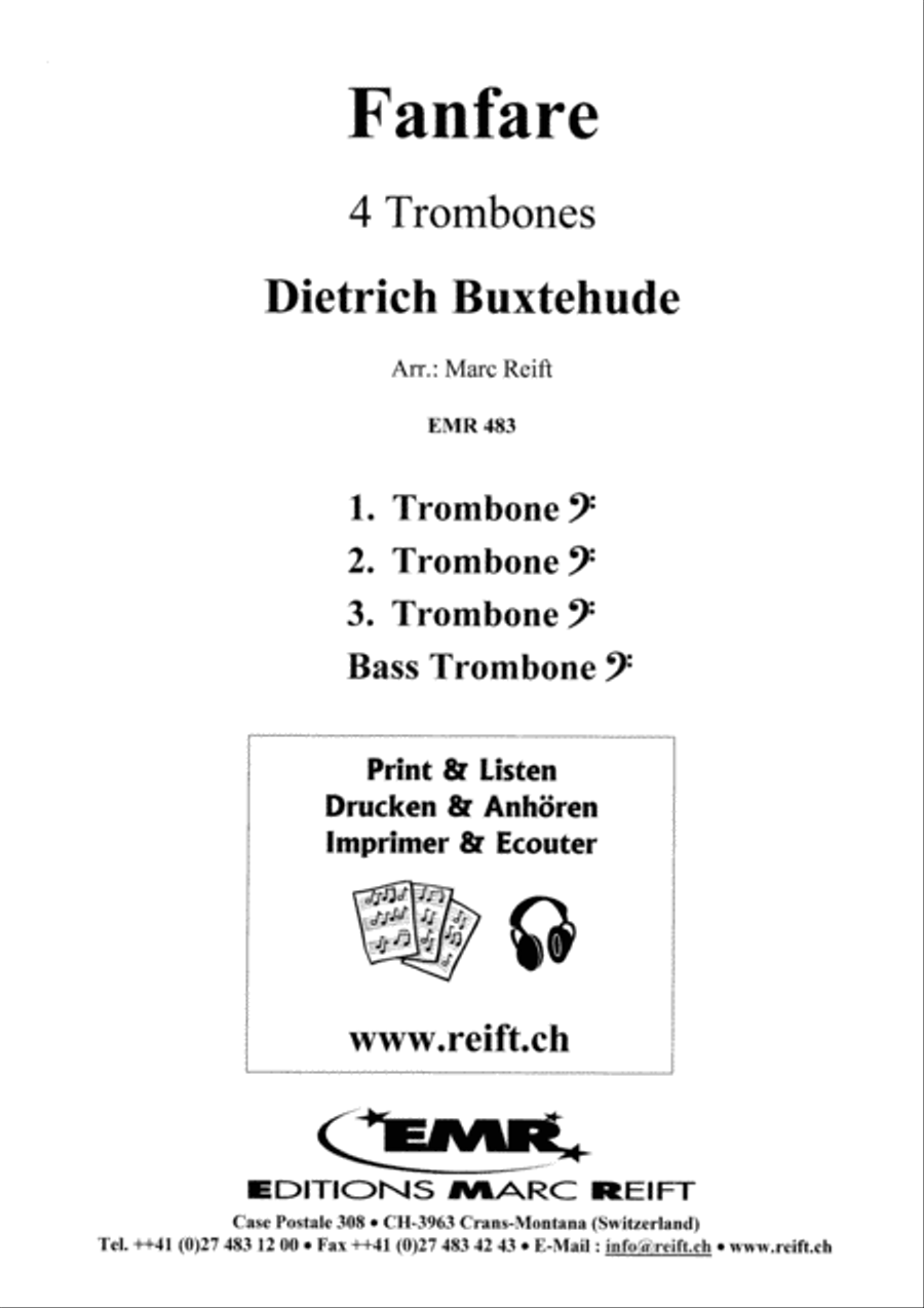 Fanfare Trombone Quartet scores gallery preview page 2