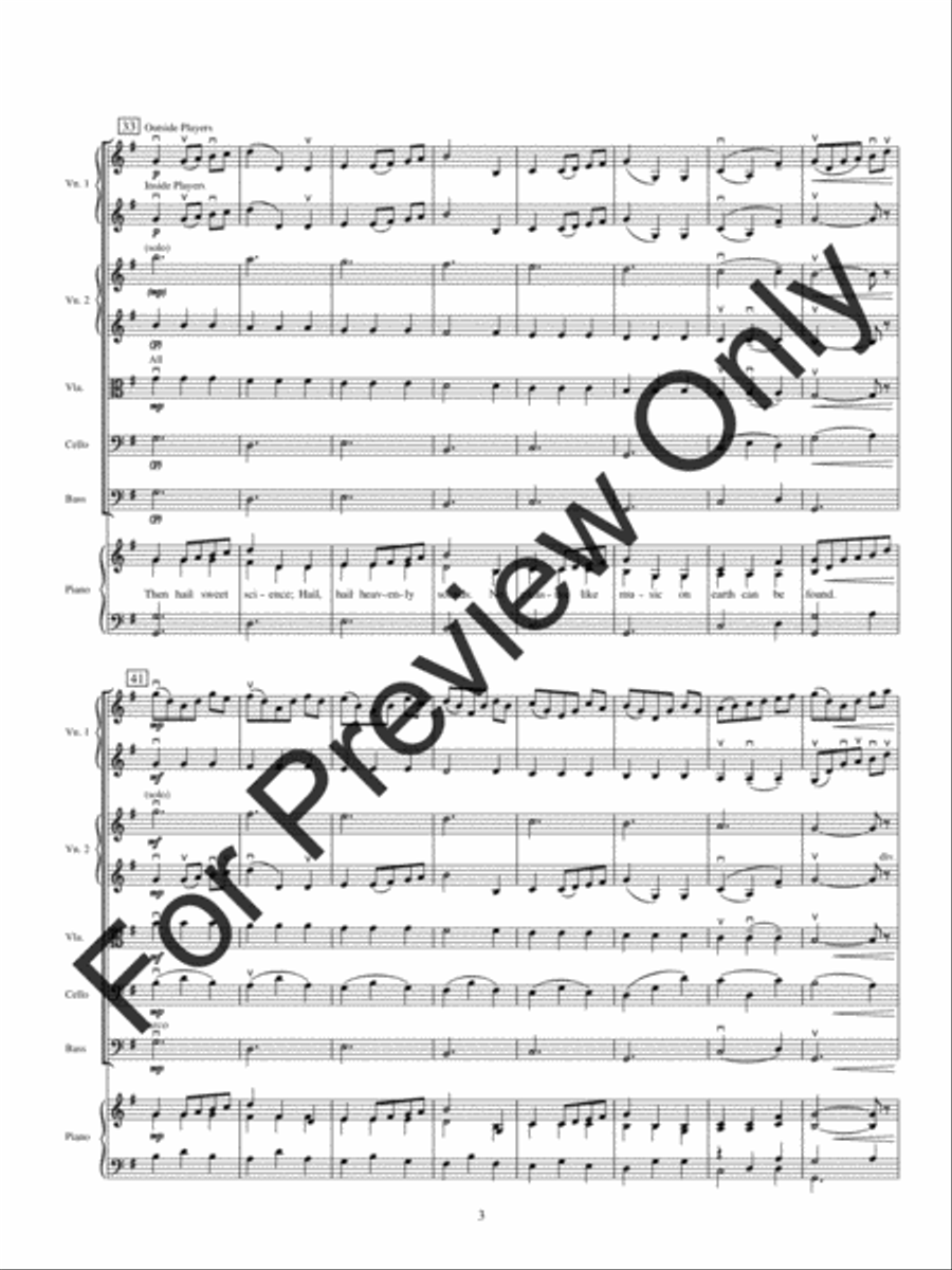 Canon (Score) String Orchestra scores gallery preview page 5