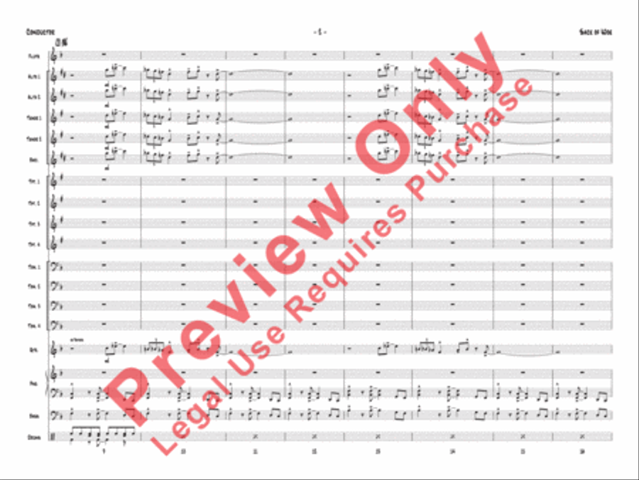 Sack of Woe Sack of Woe Jazz Ensemble scores gallery preview page 5