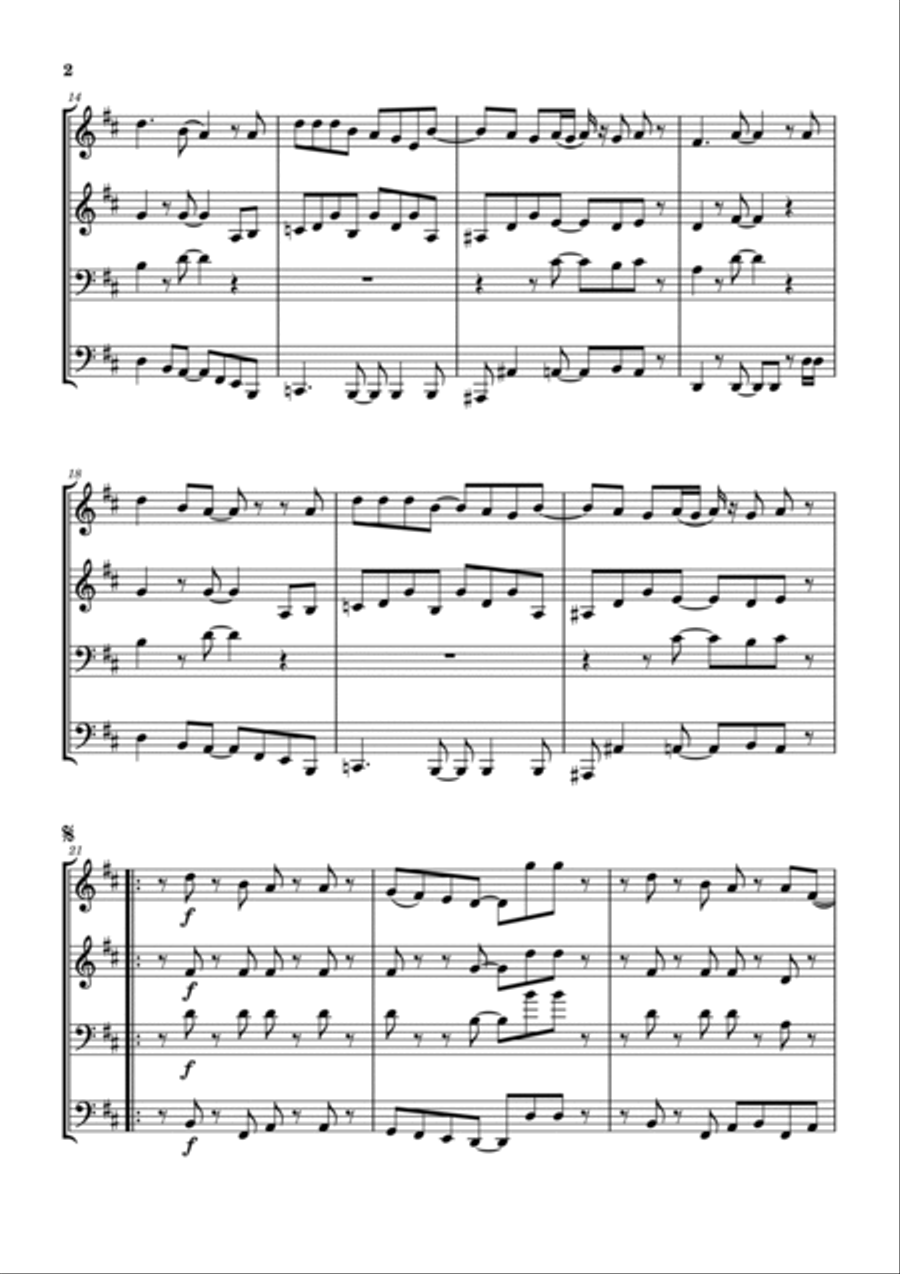 Fly By Night Fly By Night Brass Ensemble scores gallery preview page 3