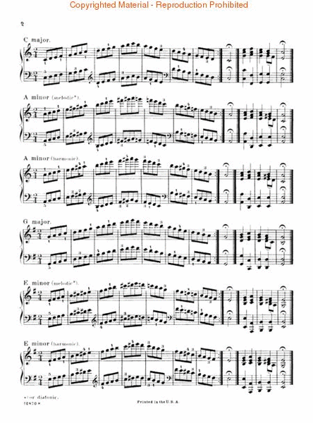 Scales and Chords in all the Major and Minor Keys