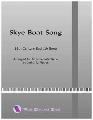 Book cover for Skye Boat Song - Intermediate Piano