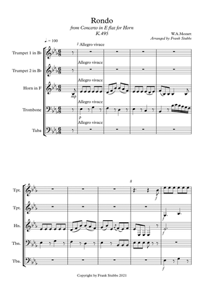 Rondo from Horn Concerto No.4 K.495