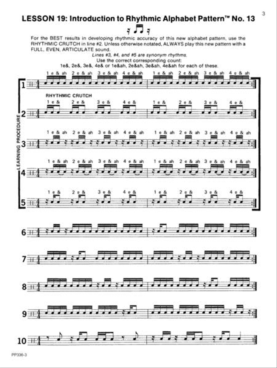 Logical Approach to Rhythmic Notation Vol 2 Percussion scores gallery preview page 3