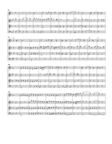 Fugue, BWV Anh. 97 (arrangement for 4 recorders)