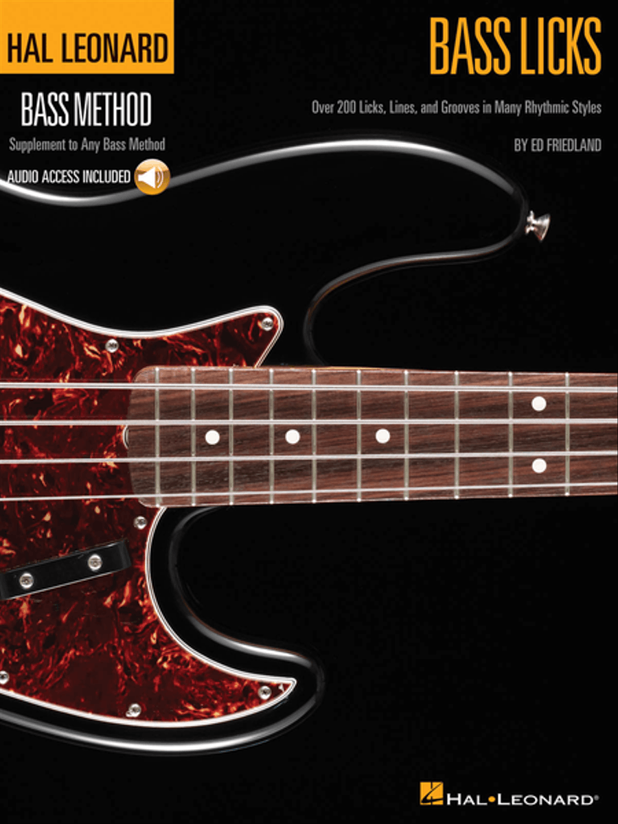 Bass Licks Bass Guitar Tablature scores gallery preview page 1