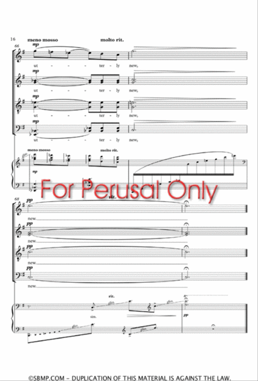 The Christmas Alleluias - SATB divisi Choral Book Divisi scores gallery preview page 16