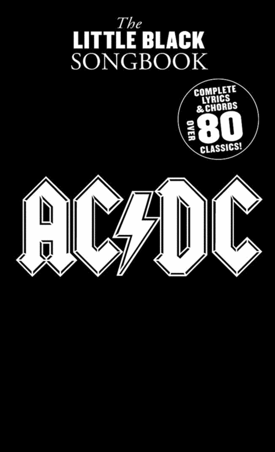 The Little Black Songbook of AC/DC Guitar scores gallery preview page 1