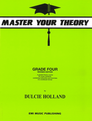 Book cover for Master Your Theory Grade 4 Myt Limegreen
