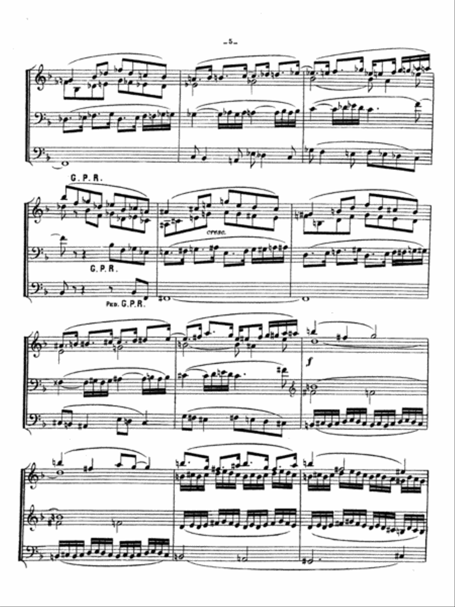 Vierne: Symphony No. 1, Op. 14 Organ scores gallery preview page 4
