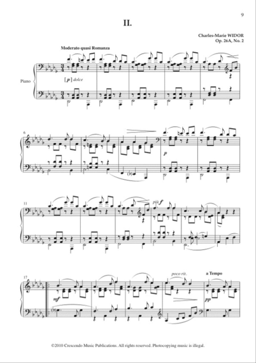 Valses caracteristiques, Op. 26A Piano Solo scores gallery preview page 2