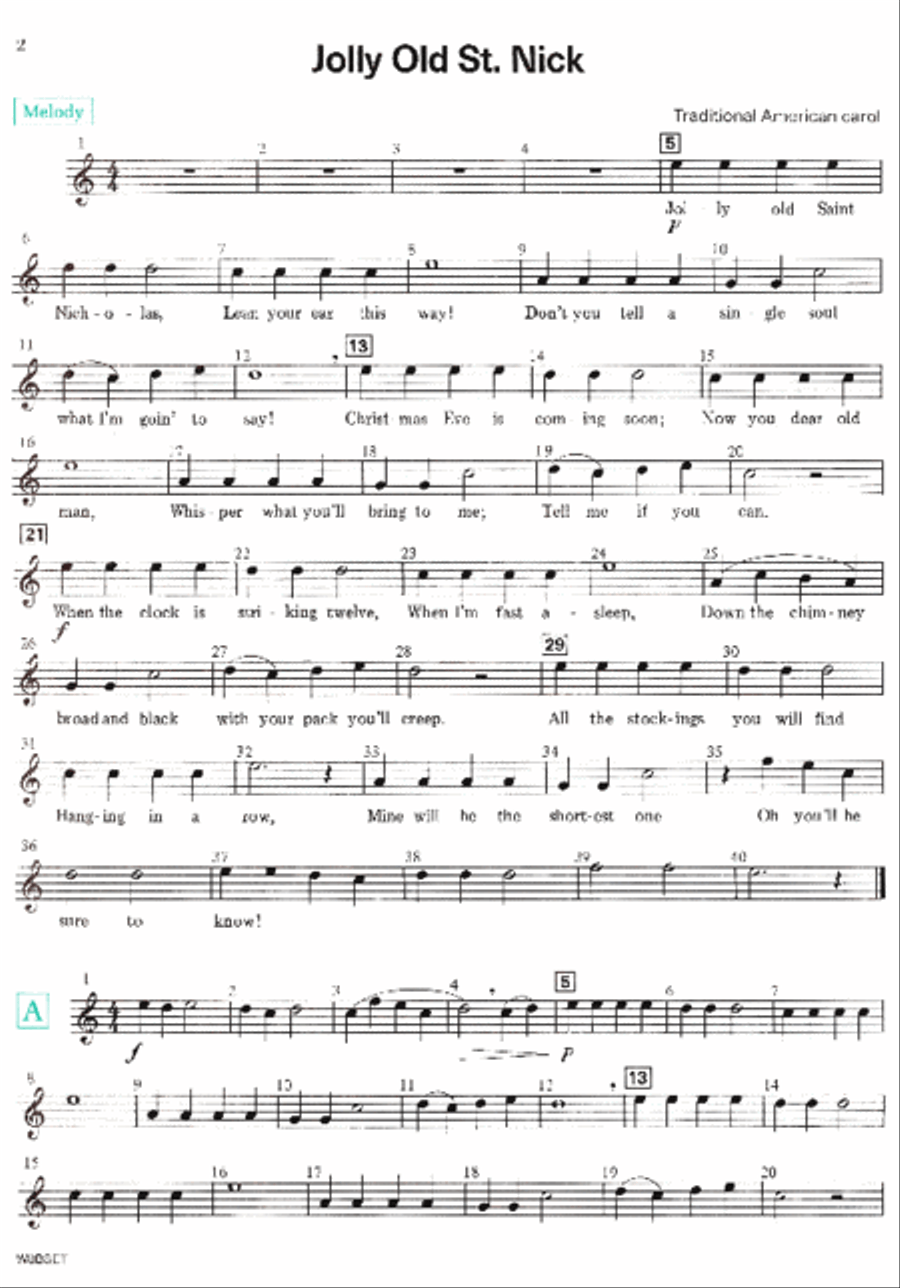 A Best in Class Christmas - Eb Tuba T.C. Concert Band Methods scores gallery preview page 2