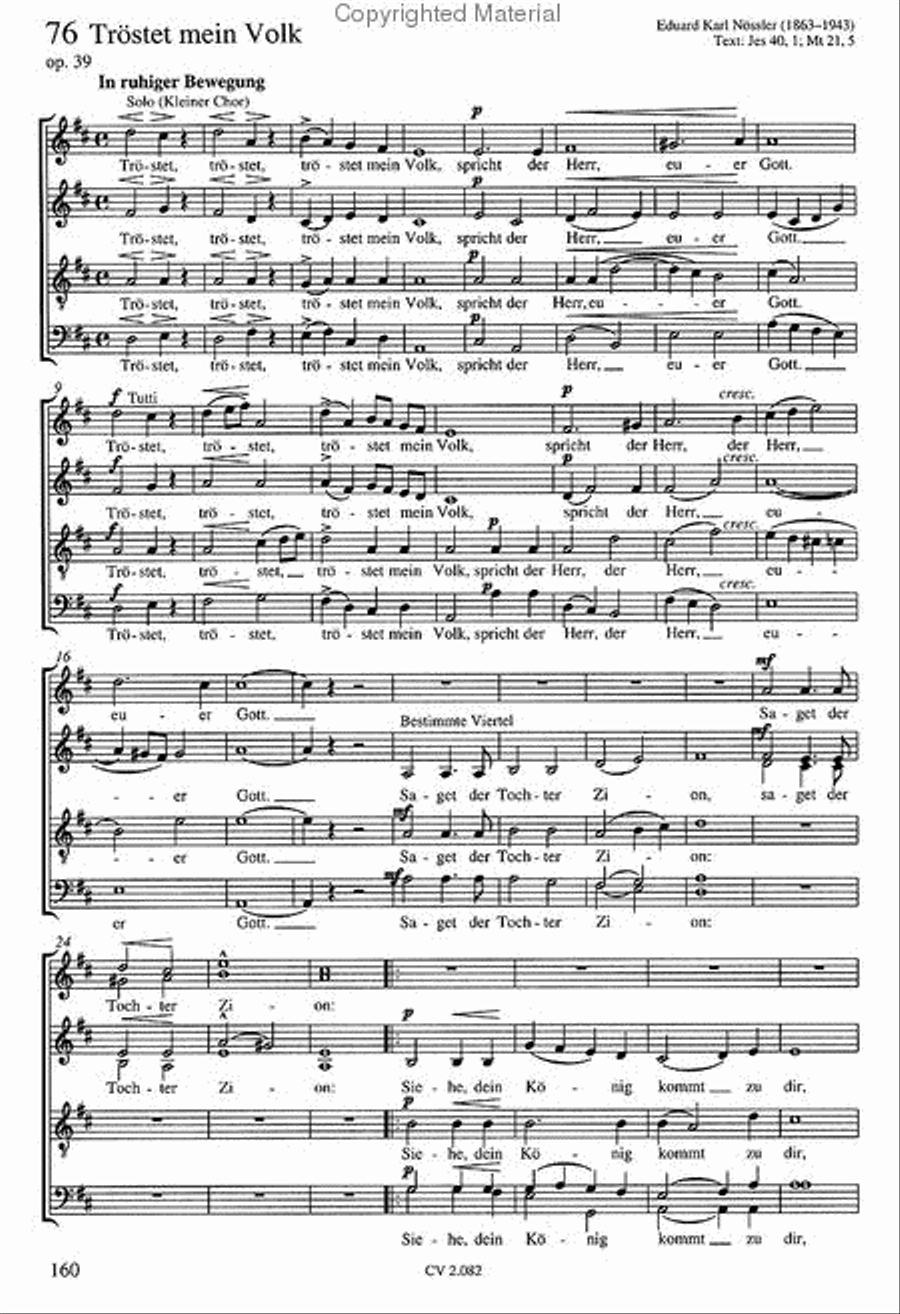 Chorbuch Advent Choir scores gallery preview page 8