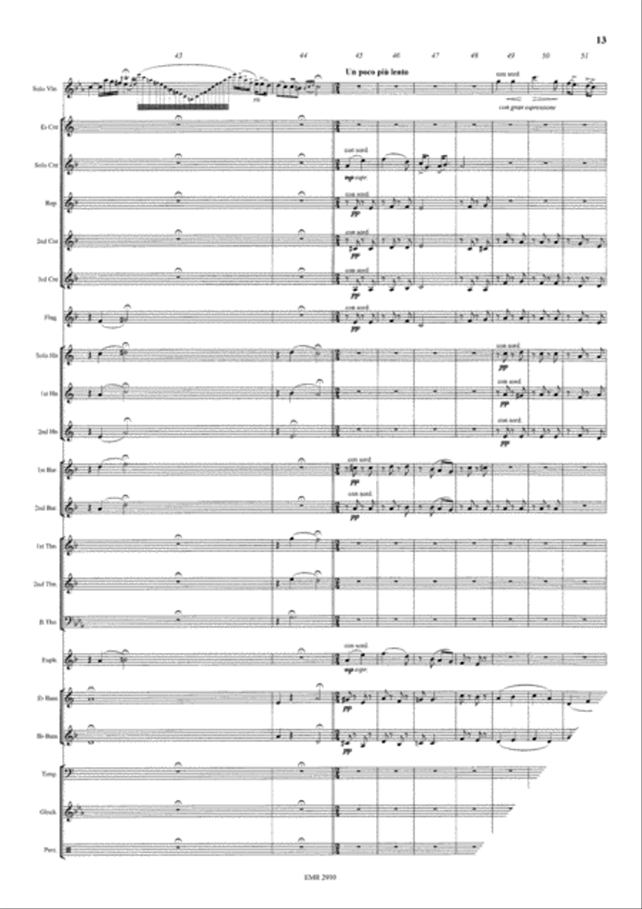 Zigeunerweisen Brass Band scores gallery preview page 14