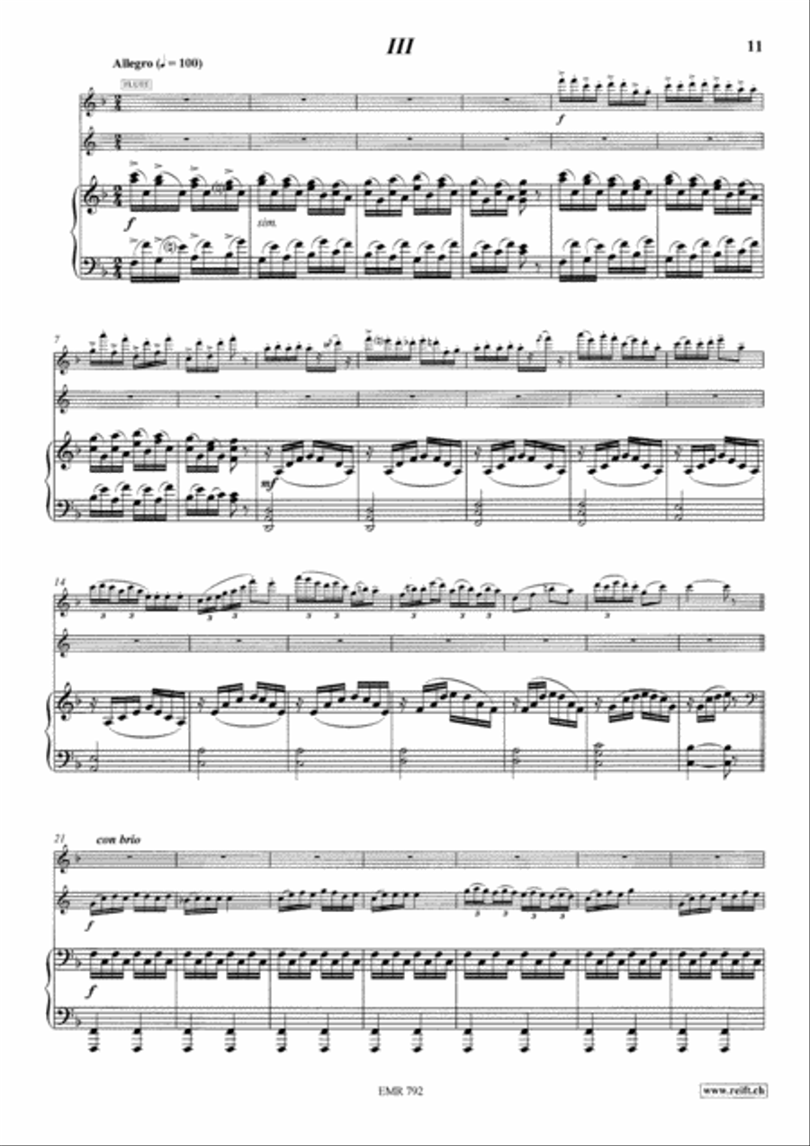 Trio Flute scores gallery preview page 7