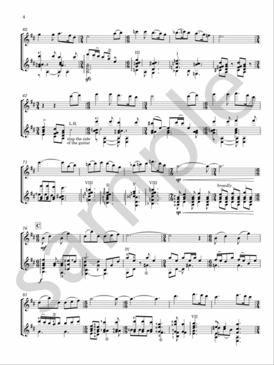 A Psalm of Thanksgiving Flute scores gallery preview page 5