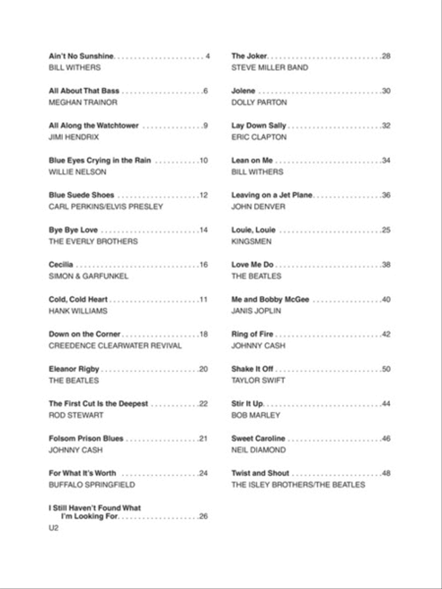 3 Chord Songs for Mandolin Mandolin scores gallery preview page 2