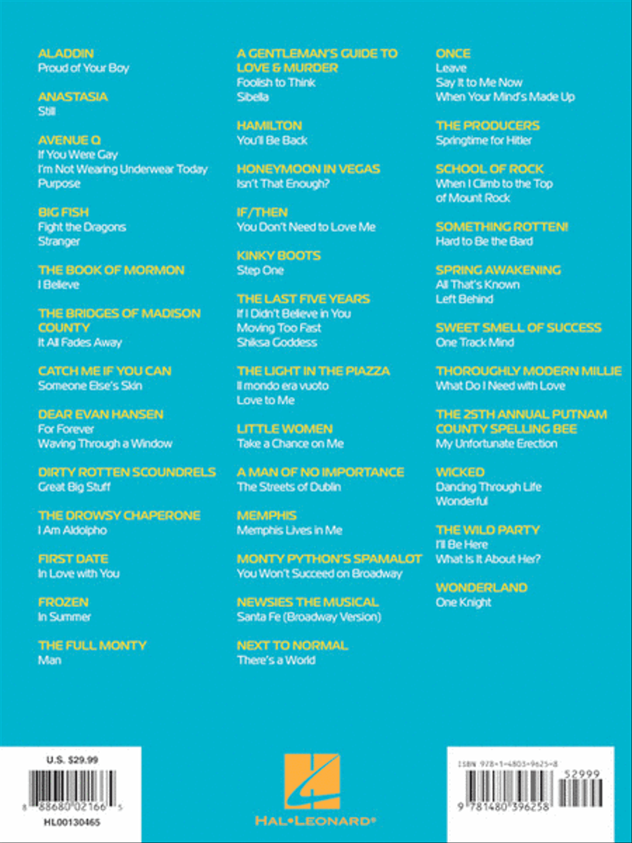 21st Century Musical Theatre – Second Edition Voice scores gallery preview page 4