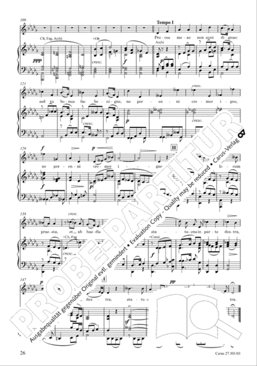 Requiem in F minor Requiem in F minor 4-Part scores gallery preview page 31